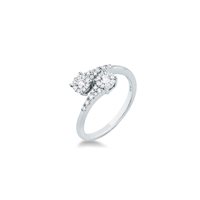 Anillo Mirco Visconti Mujer Anello contrarie' in Oro blanco Diamante P2252/10 - P2252/10